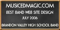 Best Band Web Site Design Award