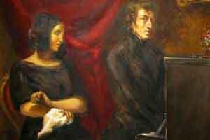 Chopin and Dellacriox - Wikipedia Commons
