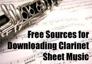 Free Clarinet Sheet Music Download Sites