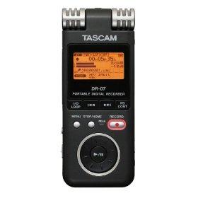 The Tascam DR-07 Digital Audio Recorder